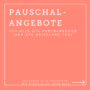 Pauschalangebote für QTA Partnerbüros